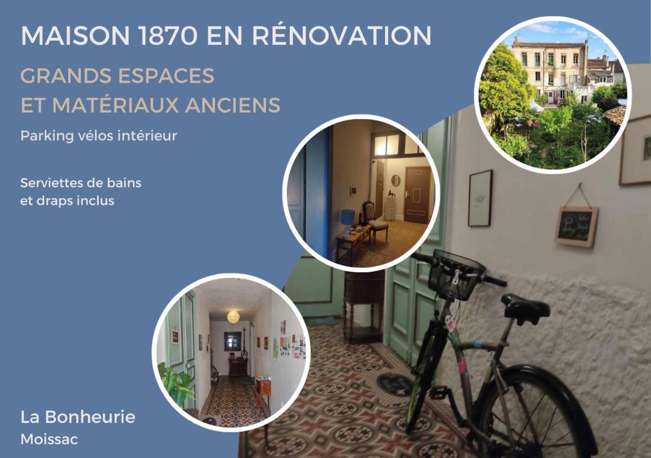 La Bonheurie - Chambres Chez L'Habitant Moissac Exteriör bild